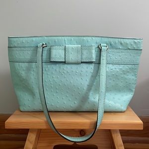 Blue KATE SPADE Charm City Provence Bow Purse